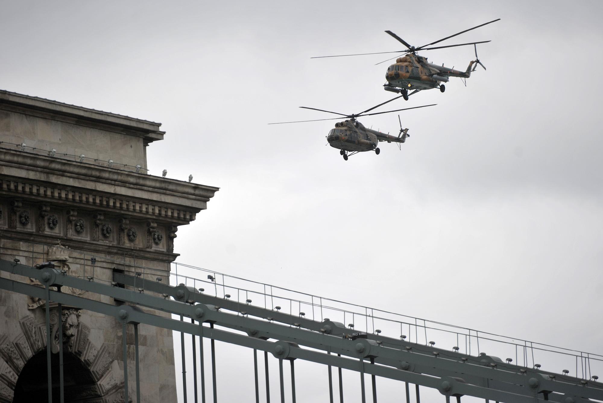 A légi parádé előkészületei miatt kedden nagyobb lehet a zaj Budapest fölött