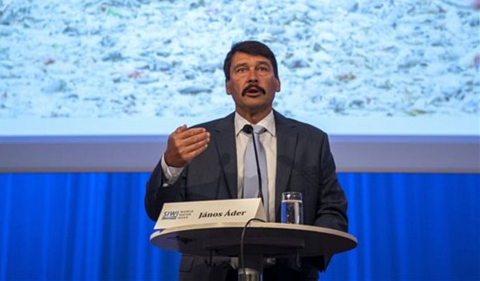 200 millió eurós vízügyi fejlesztési alapot jelentett be Áder János