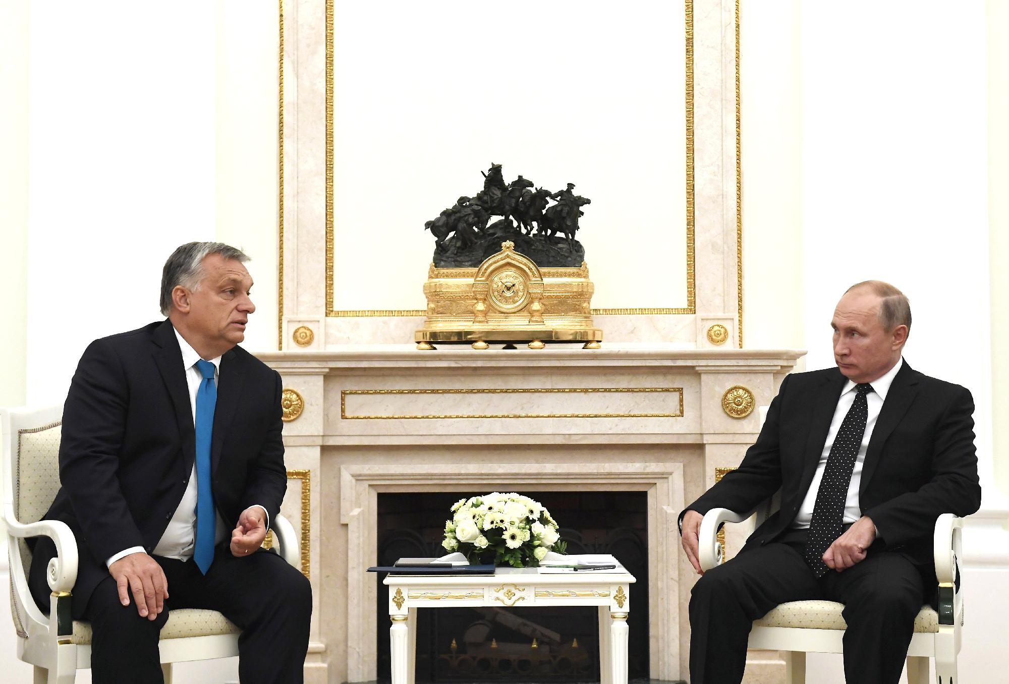Orbán és Putyin egyetértett: kiváló a kapcsolat a két ország között