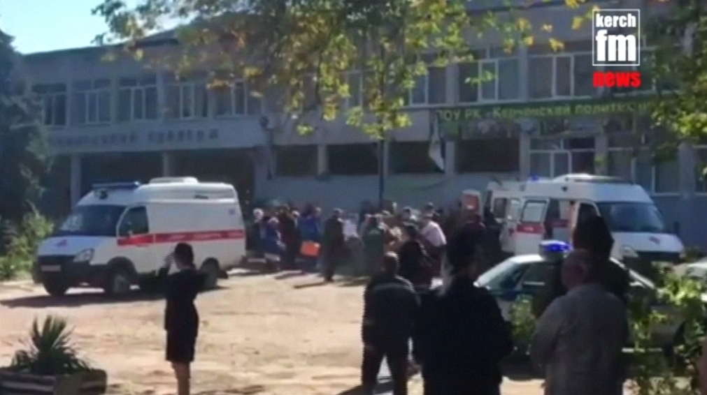 Robbanás történt egy krími főiskola menzáján, 18 ember meghalt