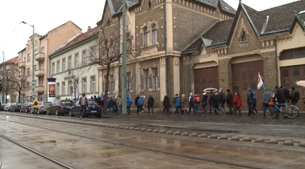 Forgalomlassító demonstrációt tartottak Szegeden