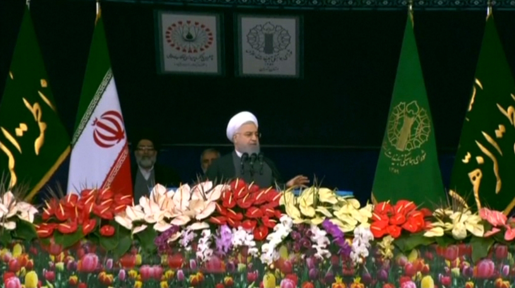 A fegyverkezési verseny folytatását ígérte az iráni elnök