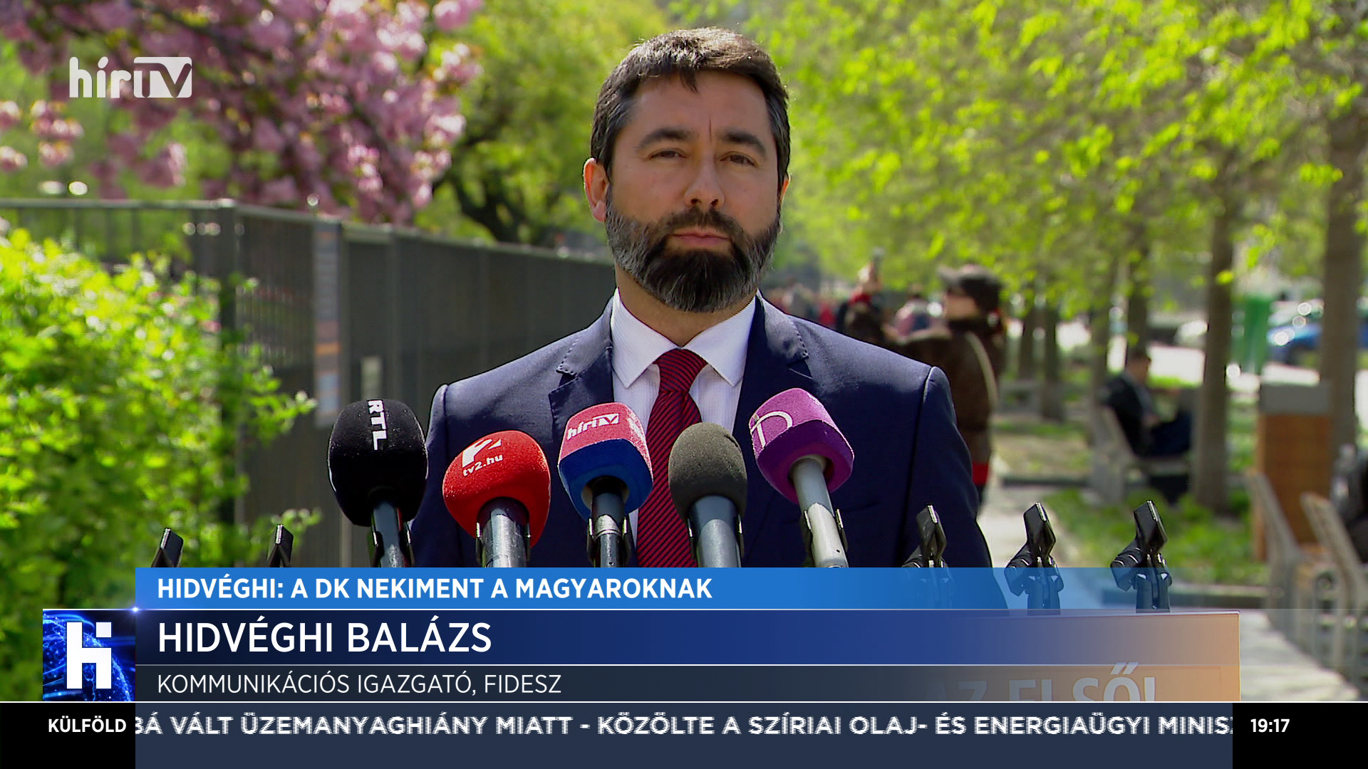 Hidvéghi Balázs: A DK nekiment a magyaroknak