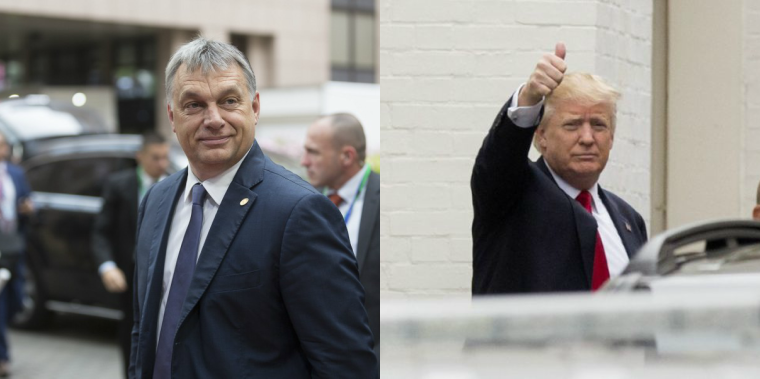 Donald Trump munkalátogatásra hívta Orbán Viktort