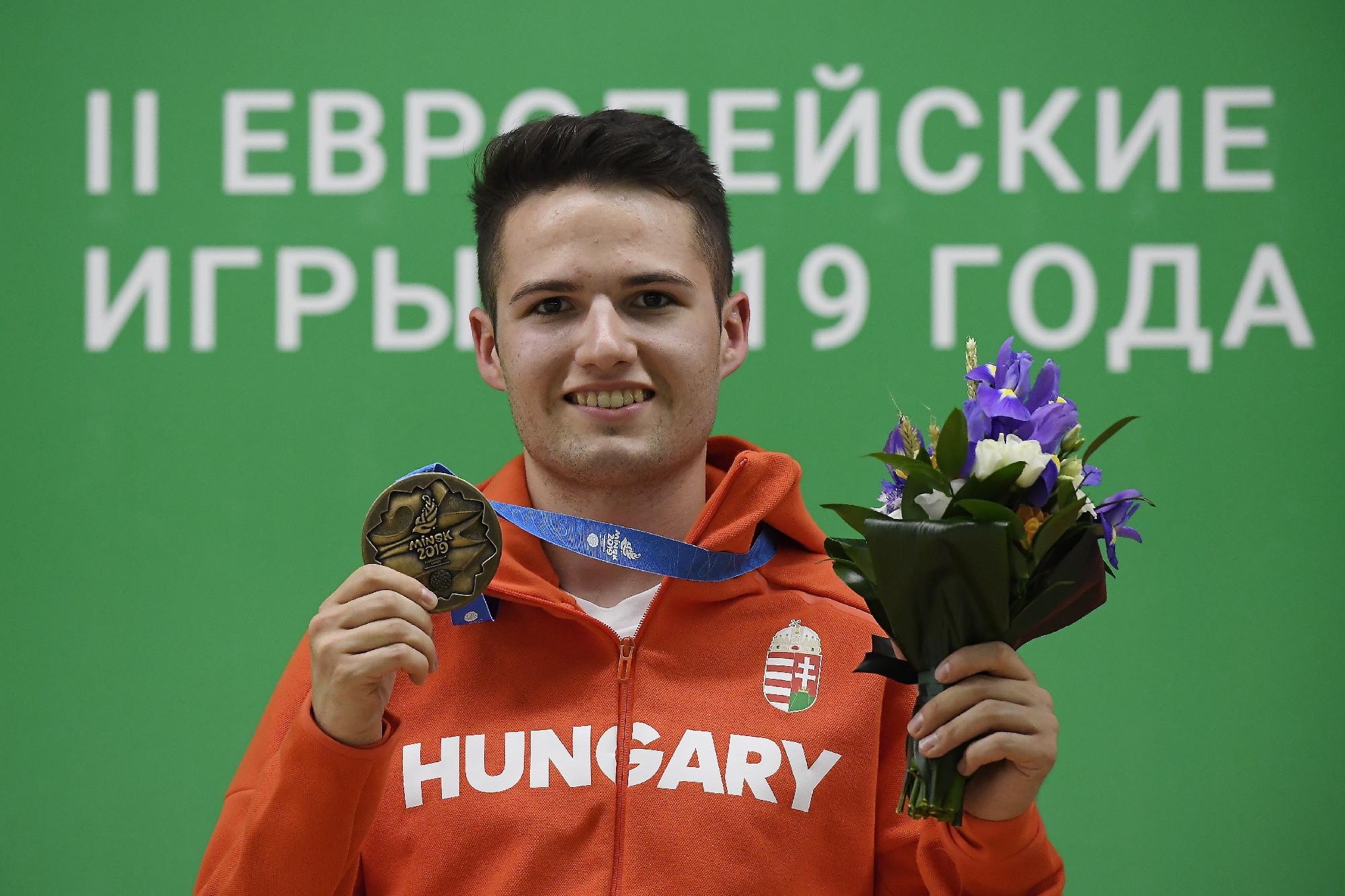 Európa Játékok - Péni István bronzérmes összetett puskában