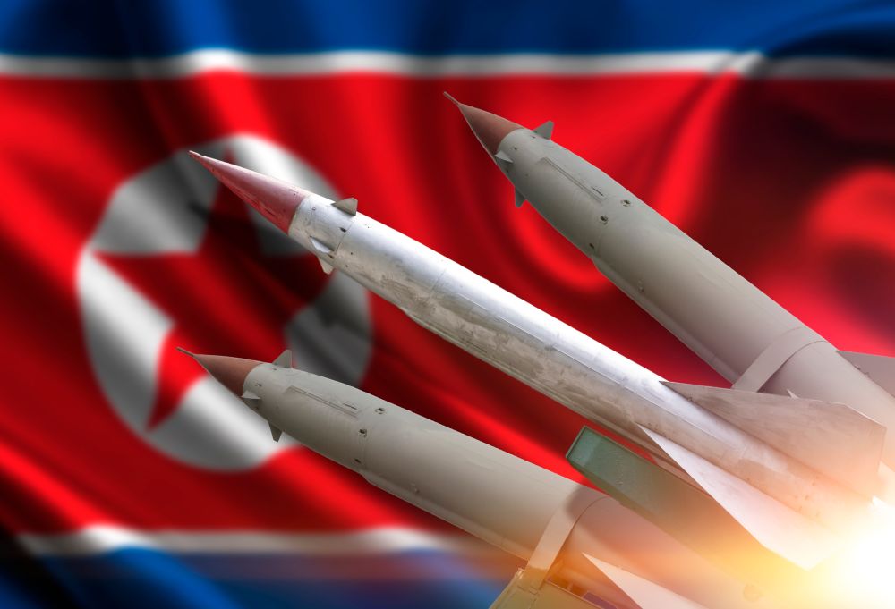 Észak-Korea nagy méretű rakéta-sorozatvetőt tesztelt