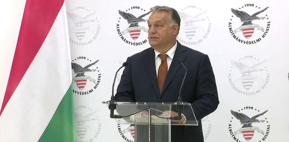 Orbán: A modern magyar államnak szüksége van alkotmányvédelemre