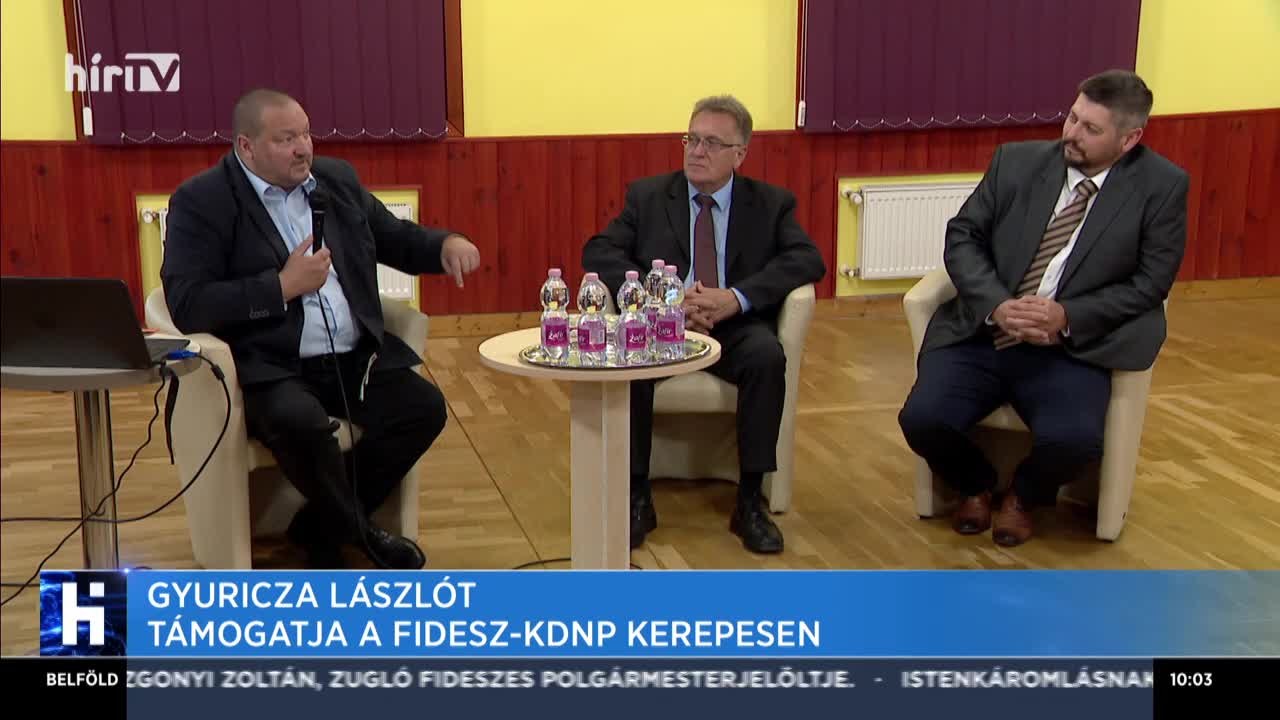 Gyuricza Lászlót támogatja a Fidesz-KDNP Kerepesen