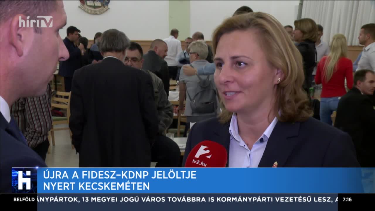 Újra a Fidesz-KDNP jelöltje nyert Kecskeméten