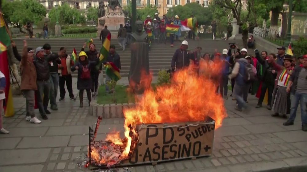 Zavargások voltak Bolíviában Evo Morales lemondását követően