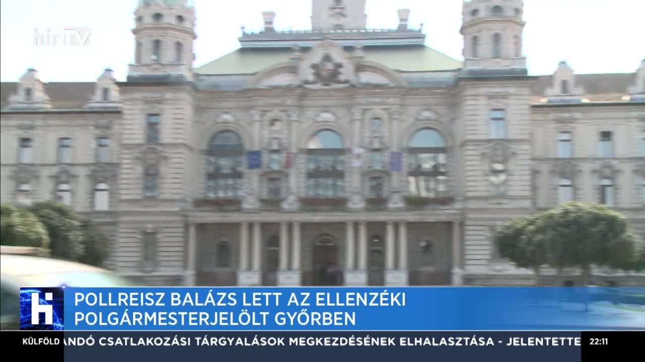 Pollreisz Balázs lett az ellenzéki polgármesterjelölt Győrben