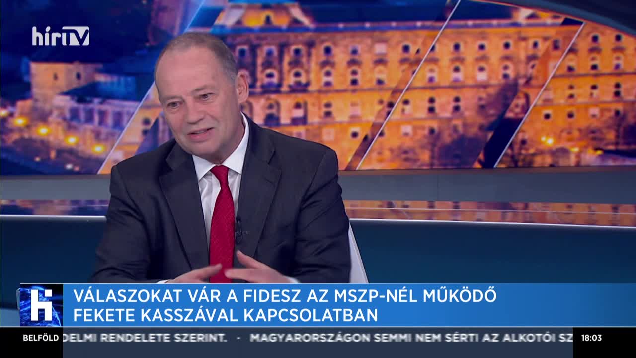 Válaszokat vár a Fidesz az MSZP-nél működő fekete kasszával kapcsolatban
