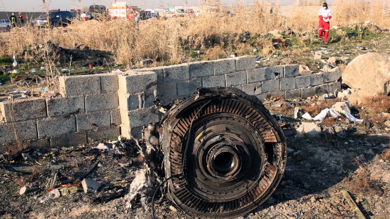 Ukrajna ismételten kérte Iránt, hogy adja át neki a lelőtt ukrán gép feketedobozait