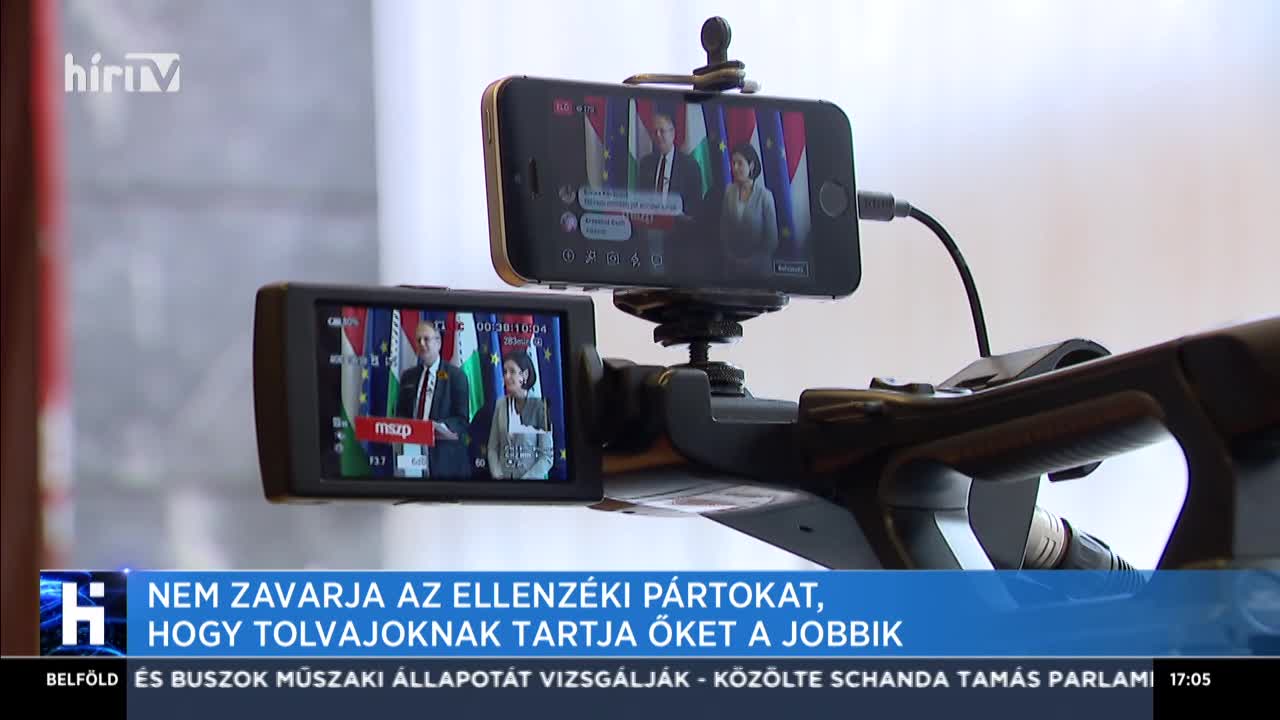 Nem zavarja az ellenzéki pártokat, hogy tolvajoknak tartja őket a Jobbik
