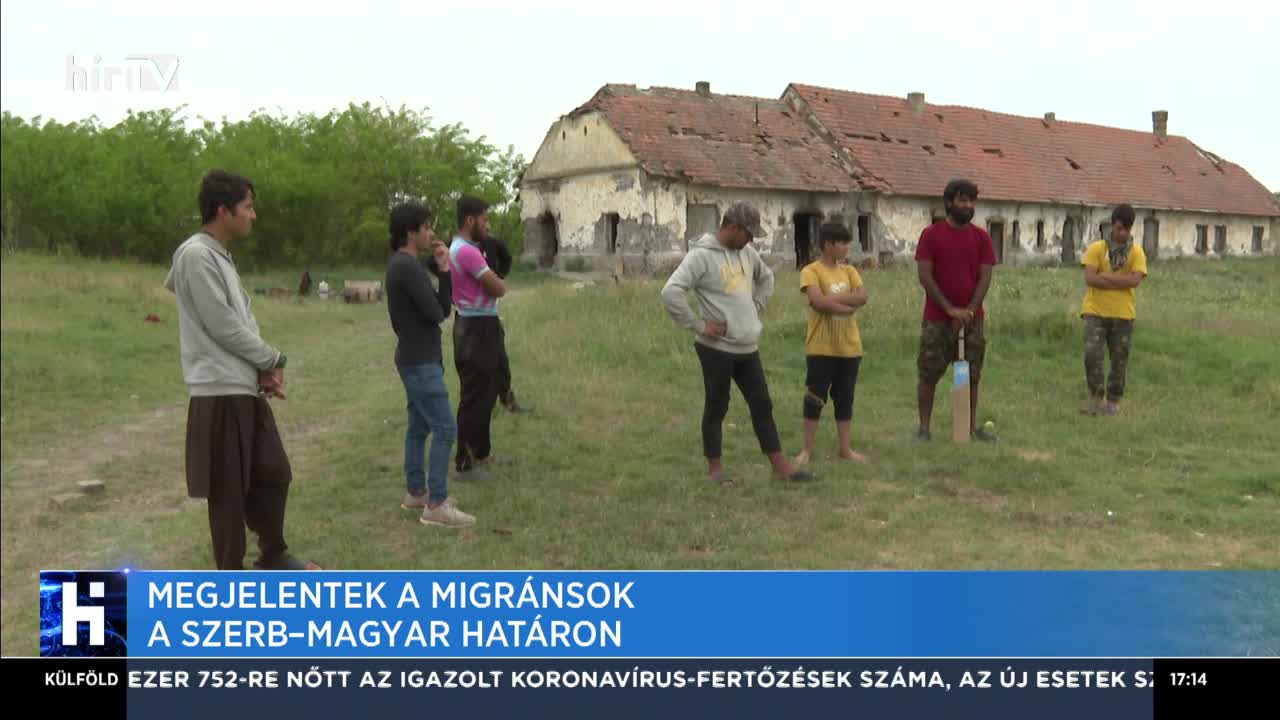 Megjelentek a migránsok a szerb-magyar határon