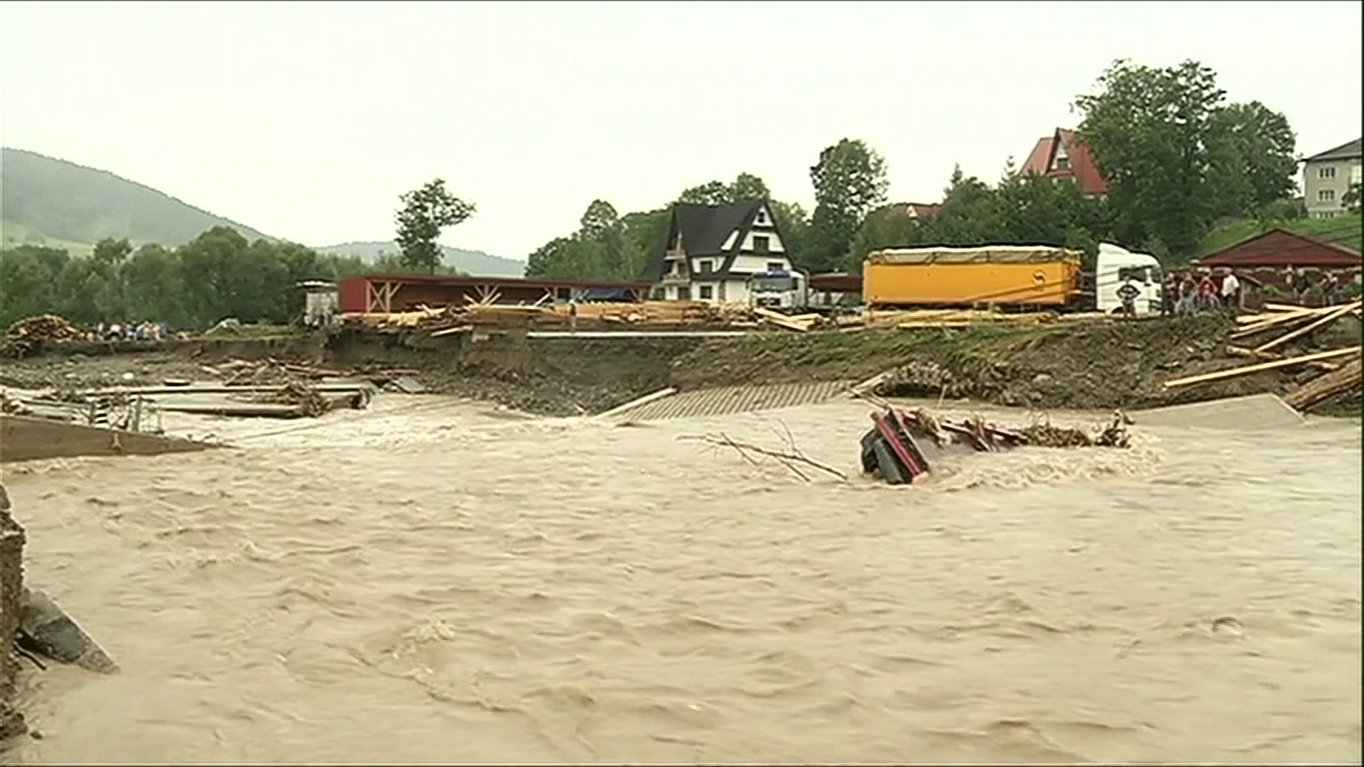Súlyos árvíz pusztított Lengyelországban
