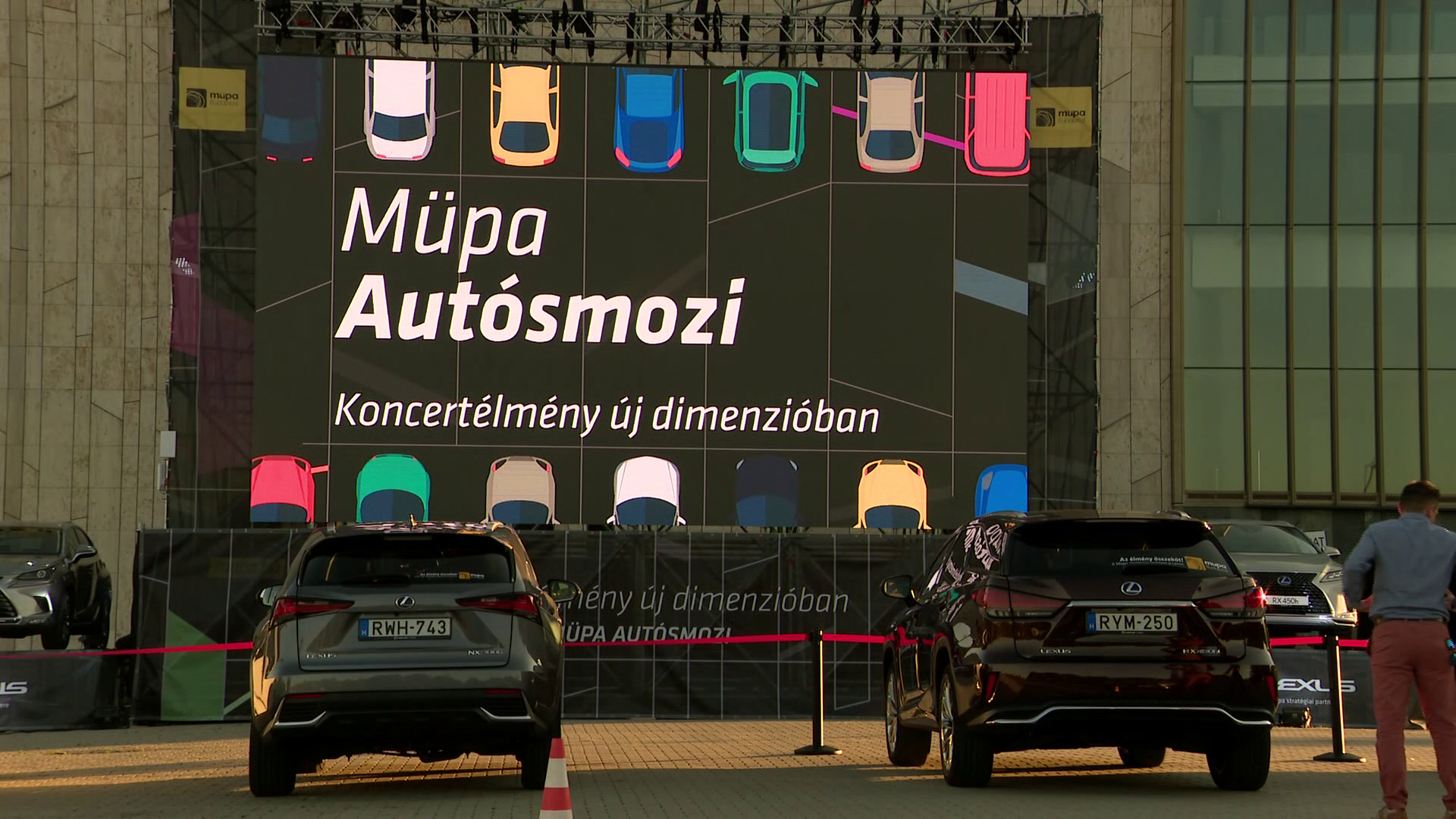 Autós koncertmozi nyílik a Müpa parkolójában