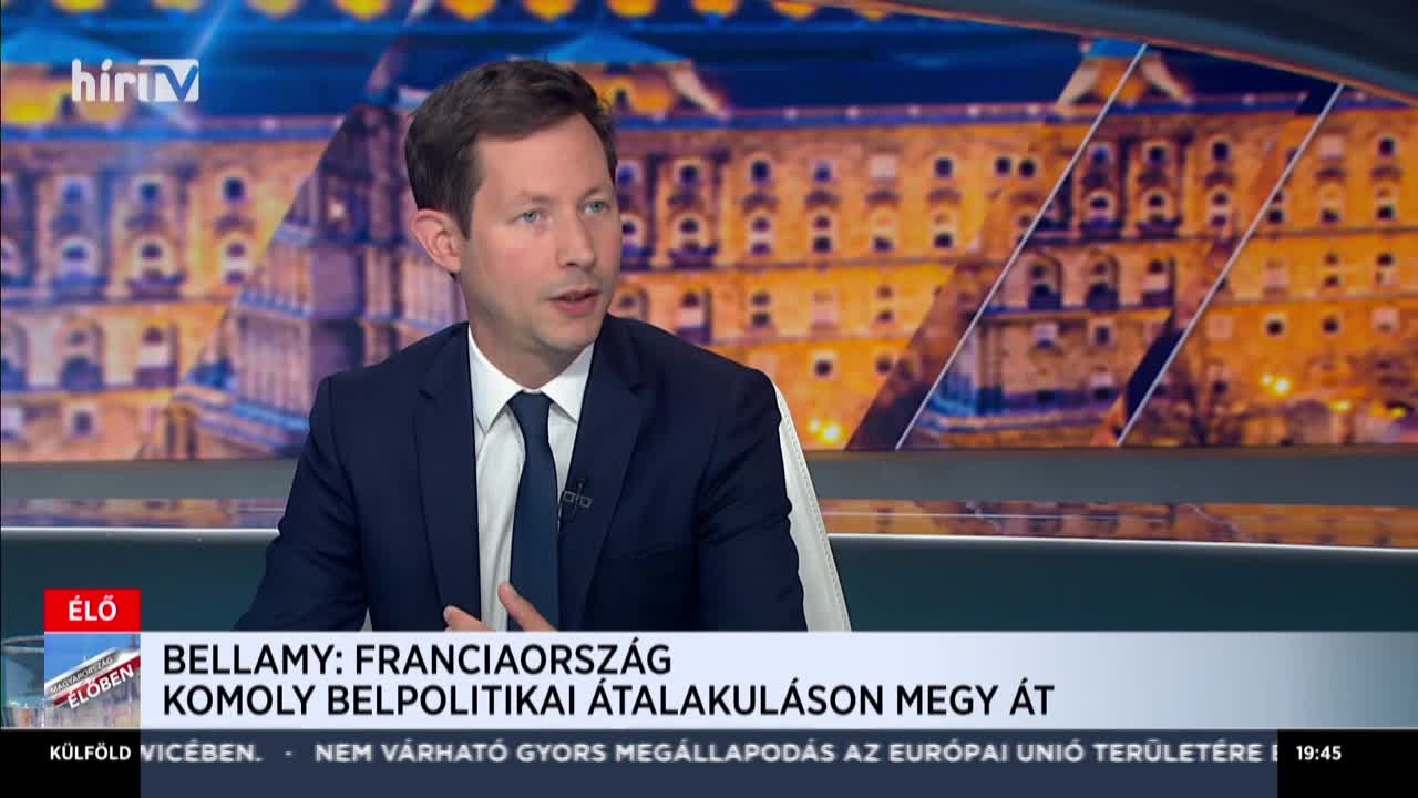 Francois-Xavier Bellamy: Mélységeiben kell átalakítani az Európai Unió hozzáállását