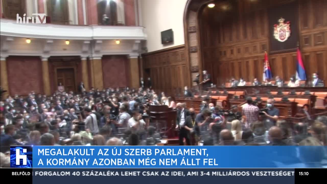 Megalakult az új szerb parlament, kilenc képviselője van a VMSZ-nek
