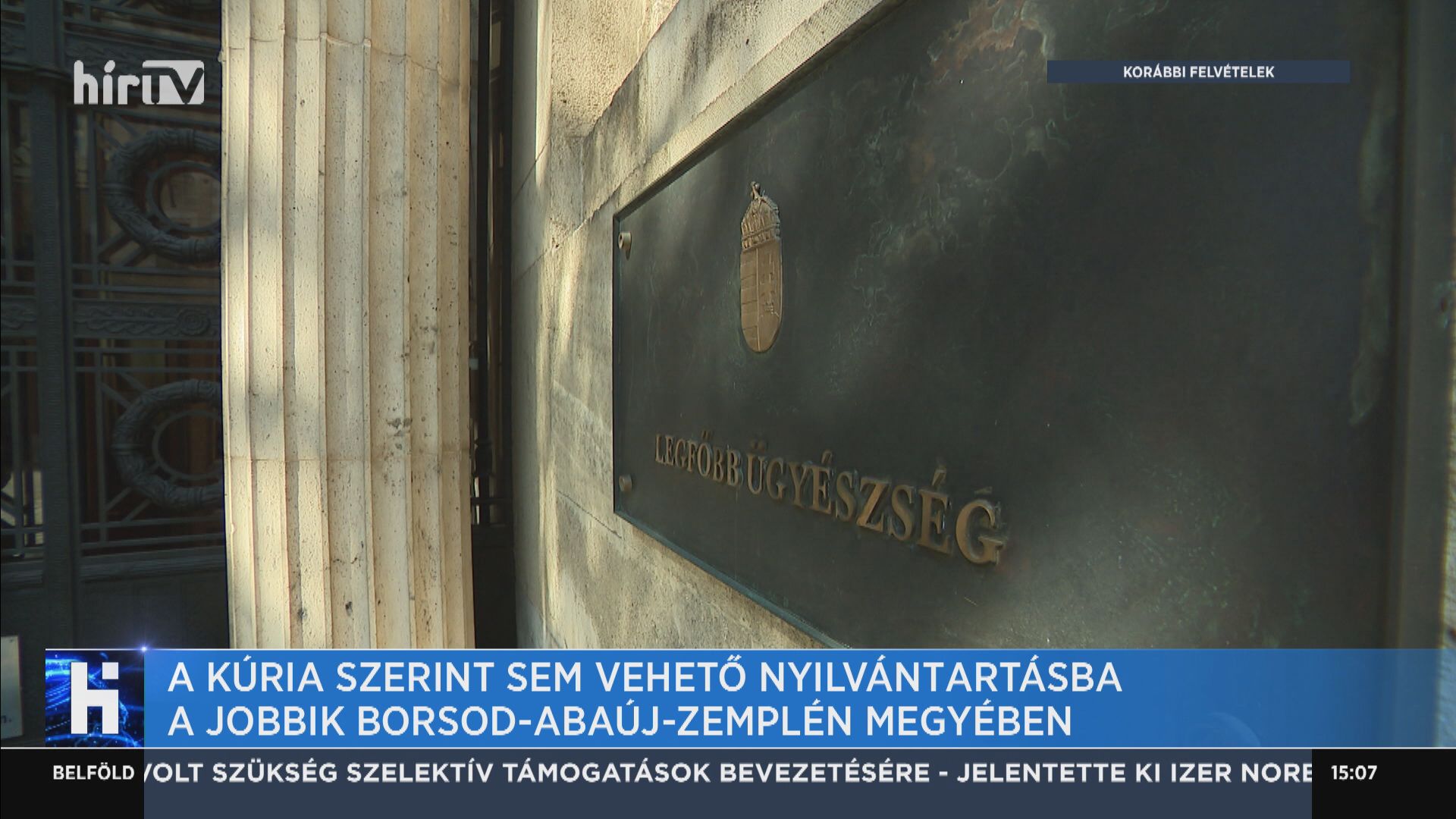 A Kúria szerint sem vehető nyilvántartásba a Jobbik Borsod-Abaúj-Zemplén megyében
