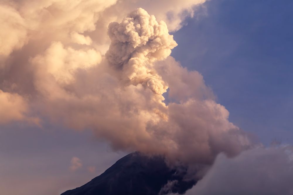 Újra aktív az ecuadori Sangay vulkán