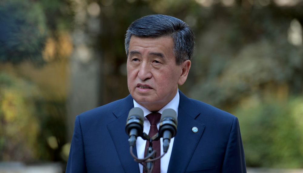 Lemondott a kirgiz elnök