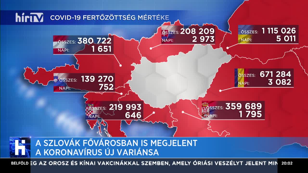 A szlovák fővárosban is megjelent a koronavírus új variánsa