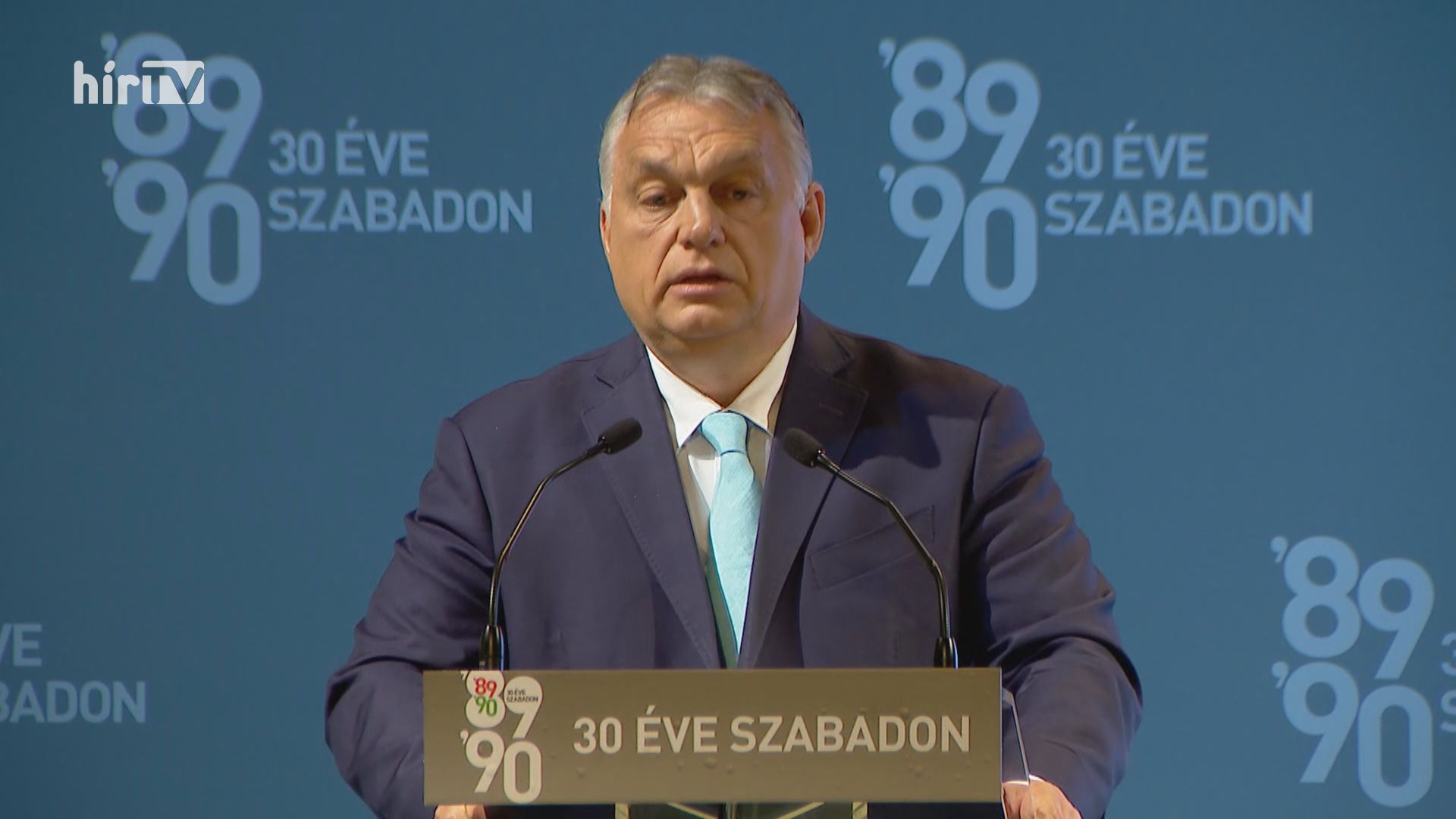 Orbán Viktor: 30 éve, hogy a hidegháborút megnyertük!
