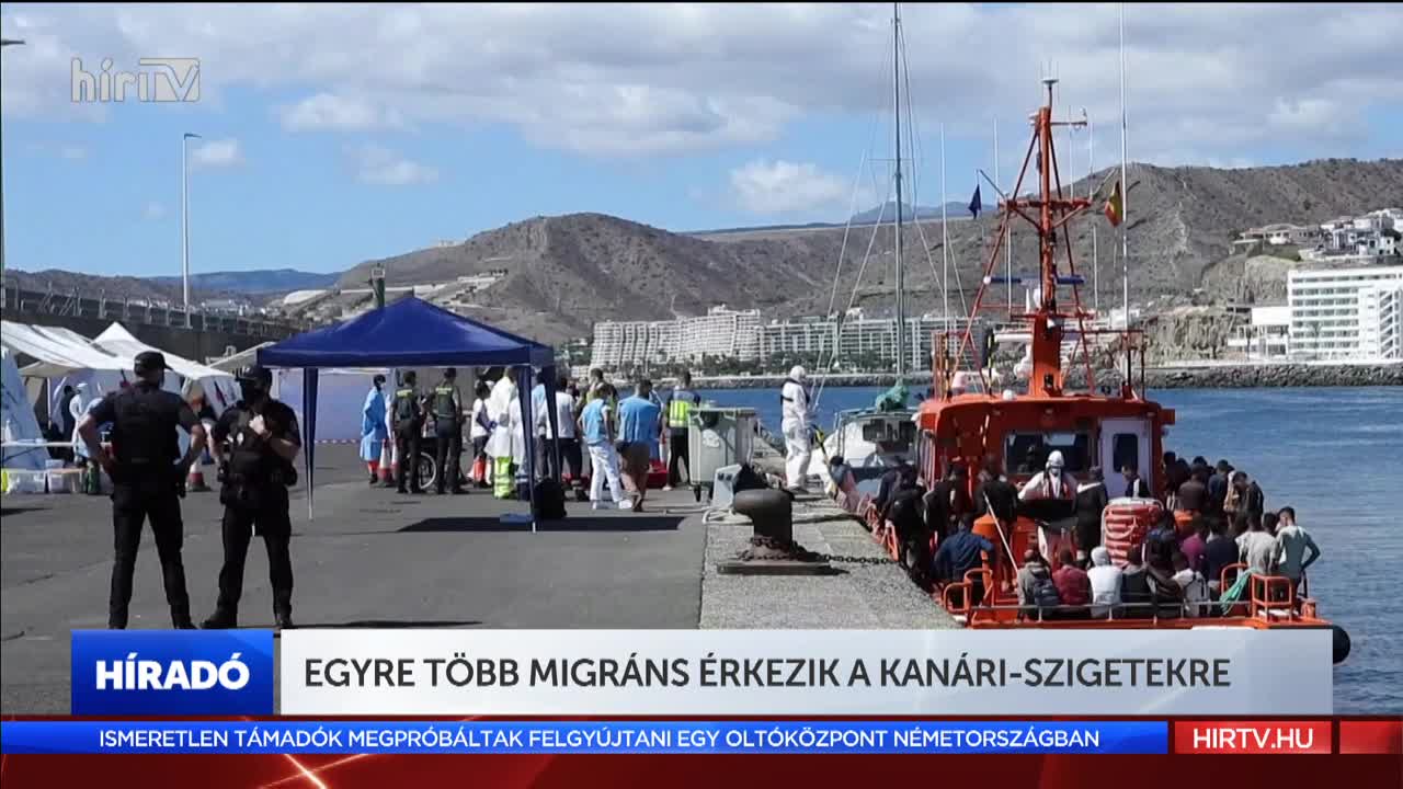 Egyre több  migráns érkezik a Kanári-szigetekre