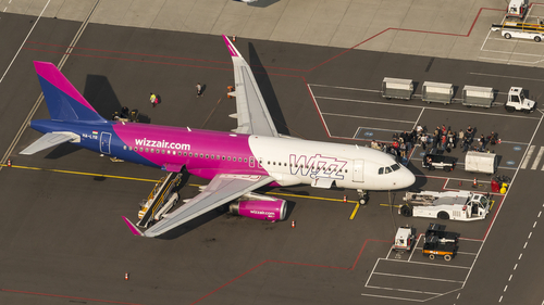 A Wizz Air felfüggeszti ukrajnai járatait 
