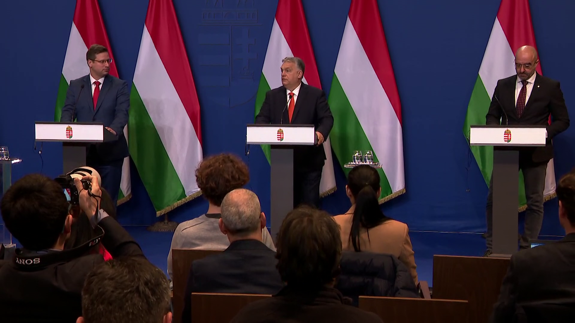 Orbán Viktor az év utolsó Kormányinfóján