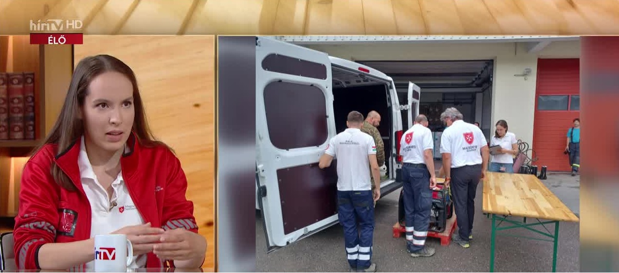 Napindító – Szlovén árvízkárosultakon segít a Magyar Máltai Szeretetszolgálat