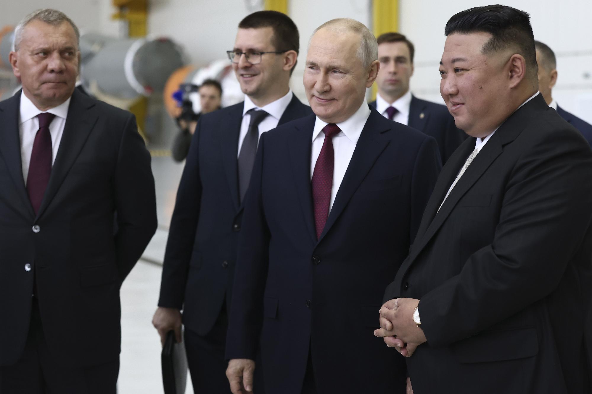A Vosztocsnij űrközpontban találkozott Vlagyimir Putyin és Kim Dzsong Un