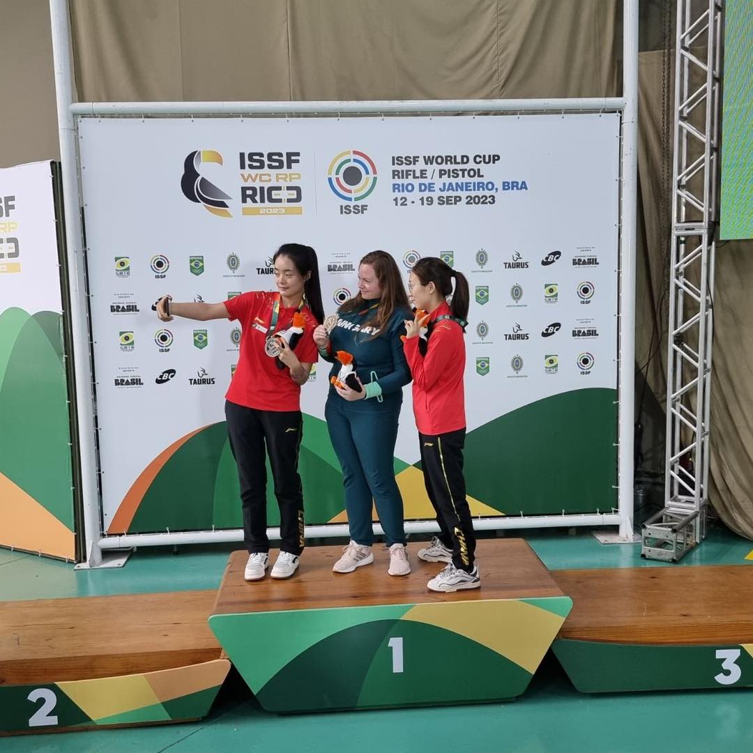 Major Veronika aranyérmes a riói sportlövő világkupán
