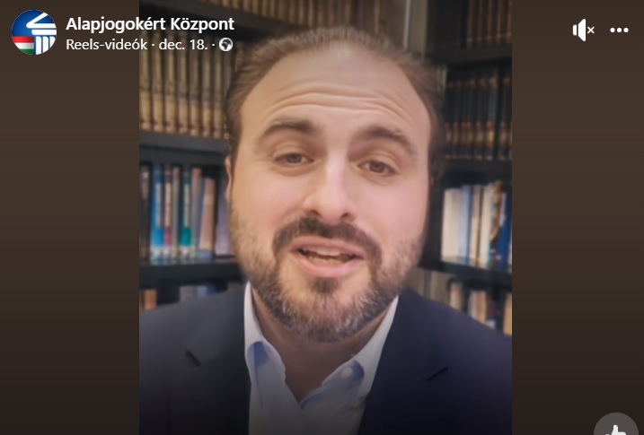 Újabb neves nemzetközi kommentátor az Alapjogokért Központnál + videó