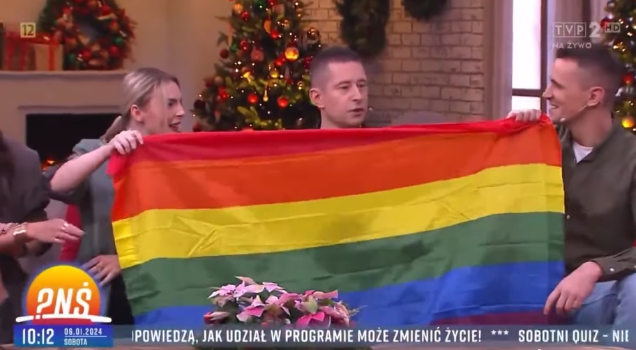 Meg is érkezett az LMBTQ a lengyel közmédiába 