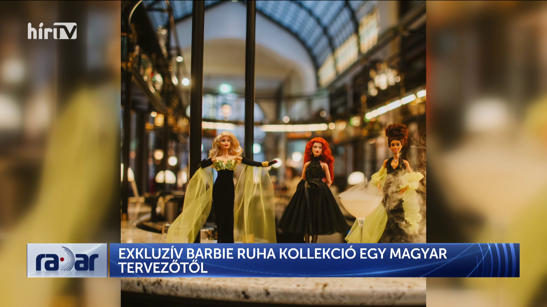 Radar – Exkluzív Barbie-ruha kollekció egy magyar tervezőtől + videó