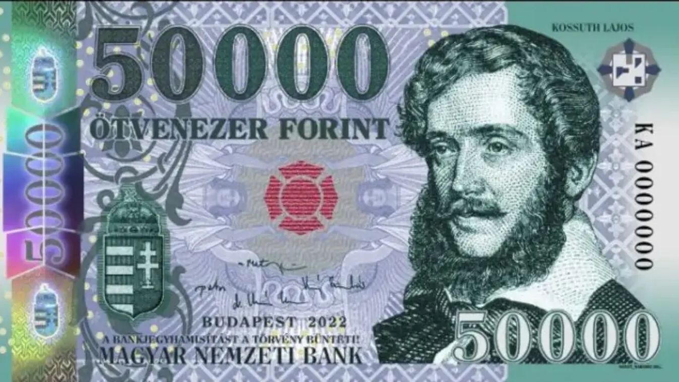  Matolcsy György: Problémát vonna maga után az 50.000 forintos bankjegyek bevezetése