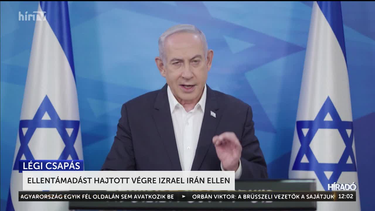 Ellentámadást hajtott végre Izrael Irán ellen + videó