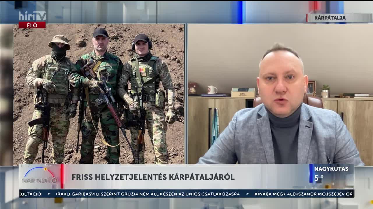 Napindító: Dunda György – Rendőrök és katonák estek egymásnak Ukrajnában + videó
