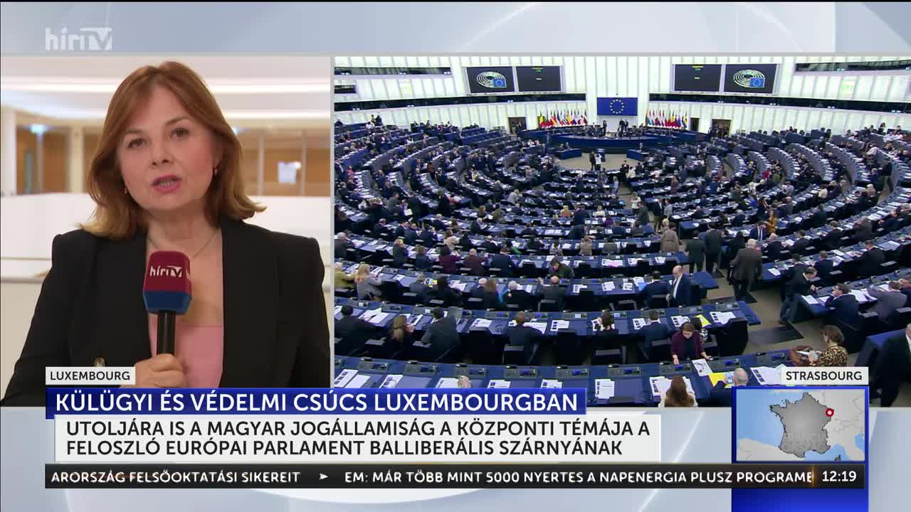 Utoljára is a magyar jogállamiság a központi témája a feloszló Európai Parlament balliberális szárnyának + videó