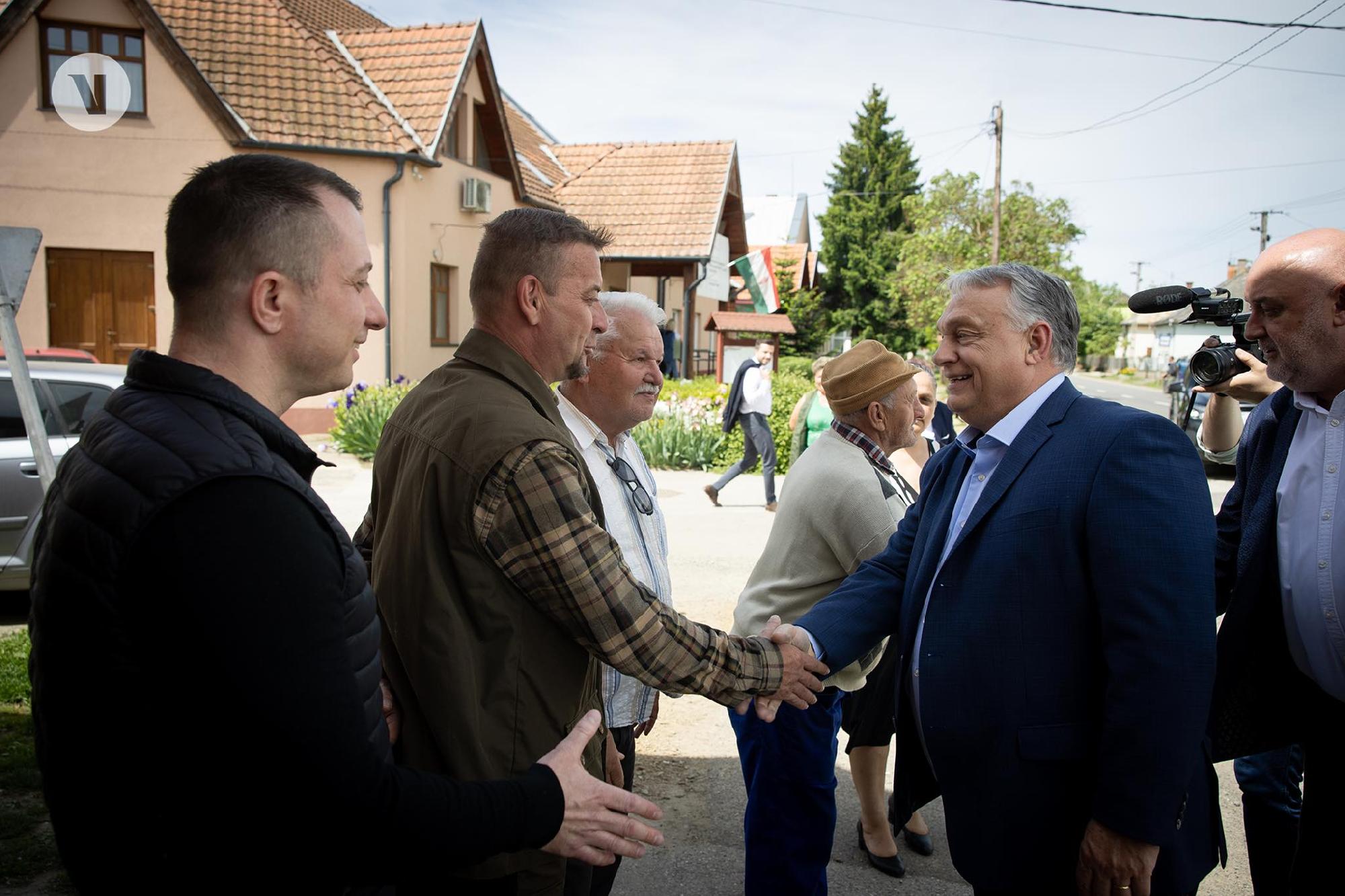 Orbán Viktor villámlátogatást tett Jándon + videó