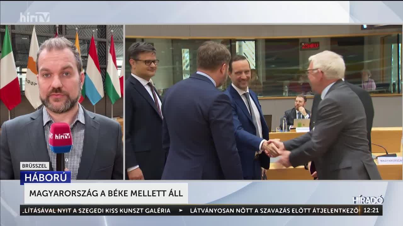 Magyarország a béke mellett áll + videó