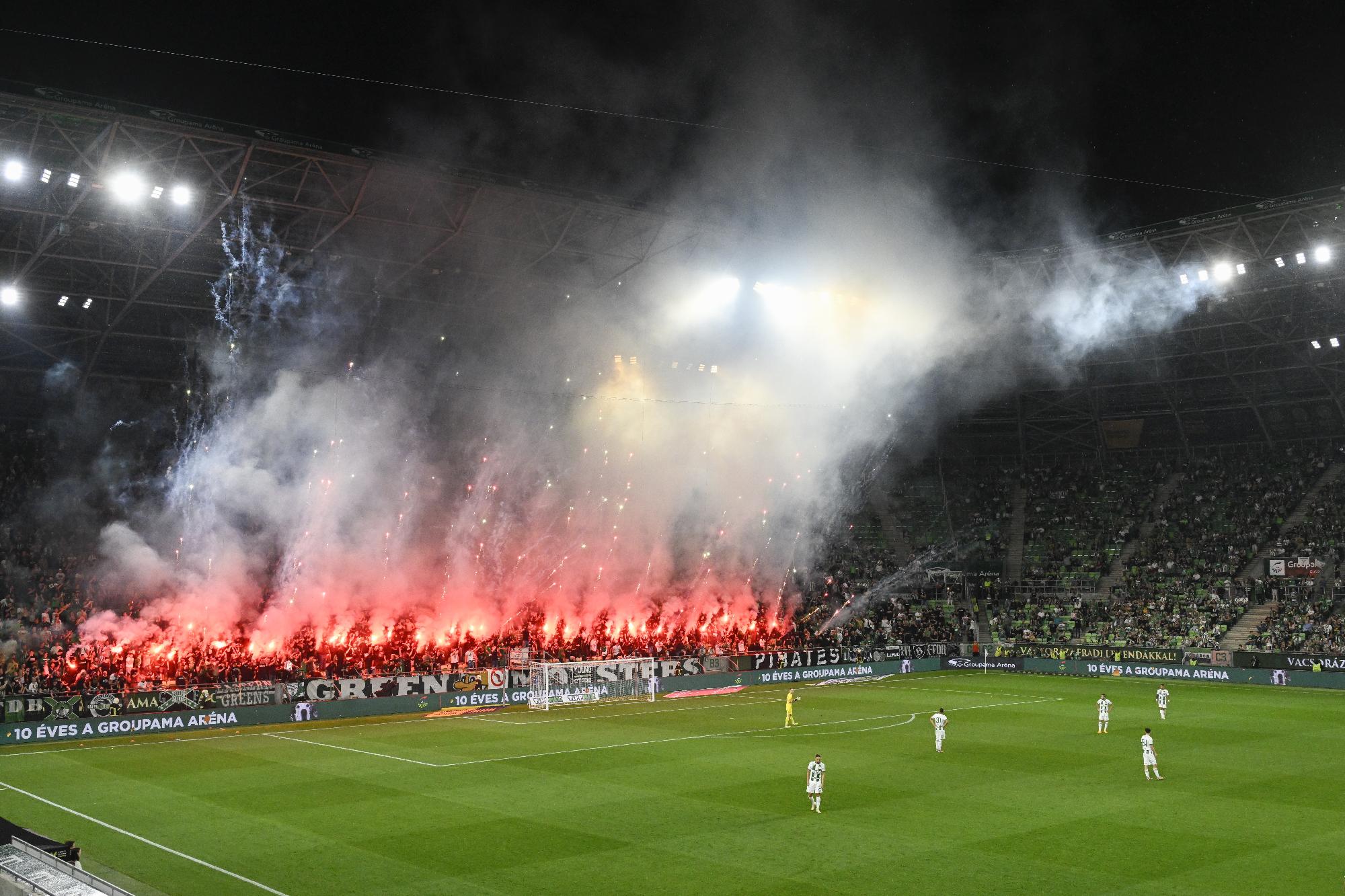 A derbi megnyerésével ünnepelt a Ferencváros