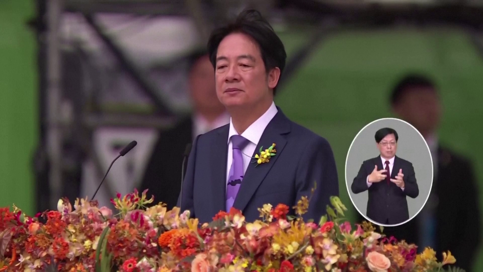 A tajvani demokrácia és szabadság fontosságát emelte ki beiktatási beszédében a sziget új elnöke