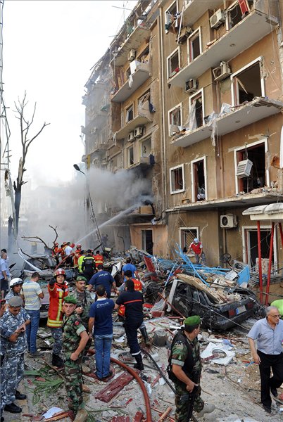A robbanásban legalább nyolcan meghaltak