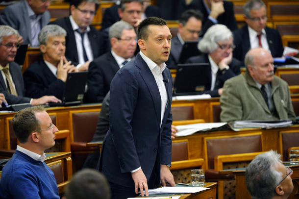 Rogán Antal, a Fidesz frakcióvezetője az Országgyűlésben