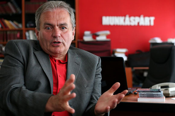 Thürmer Gyula a Munkáspárt főpolgármester jelöltje