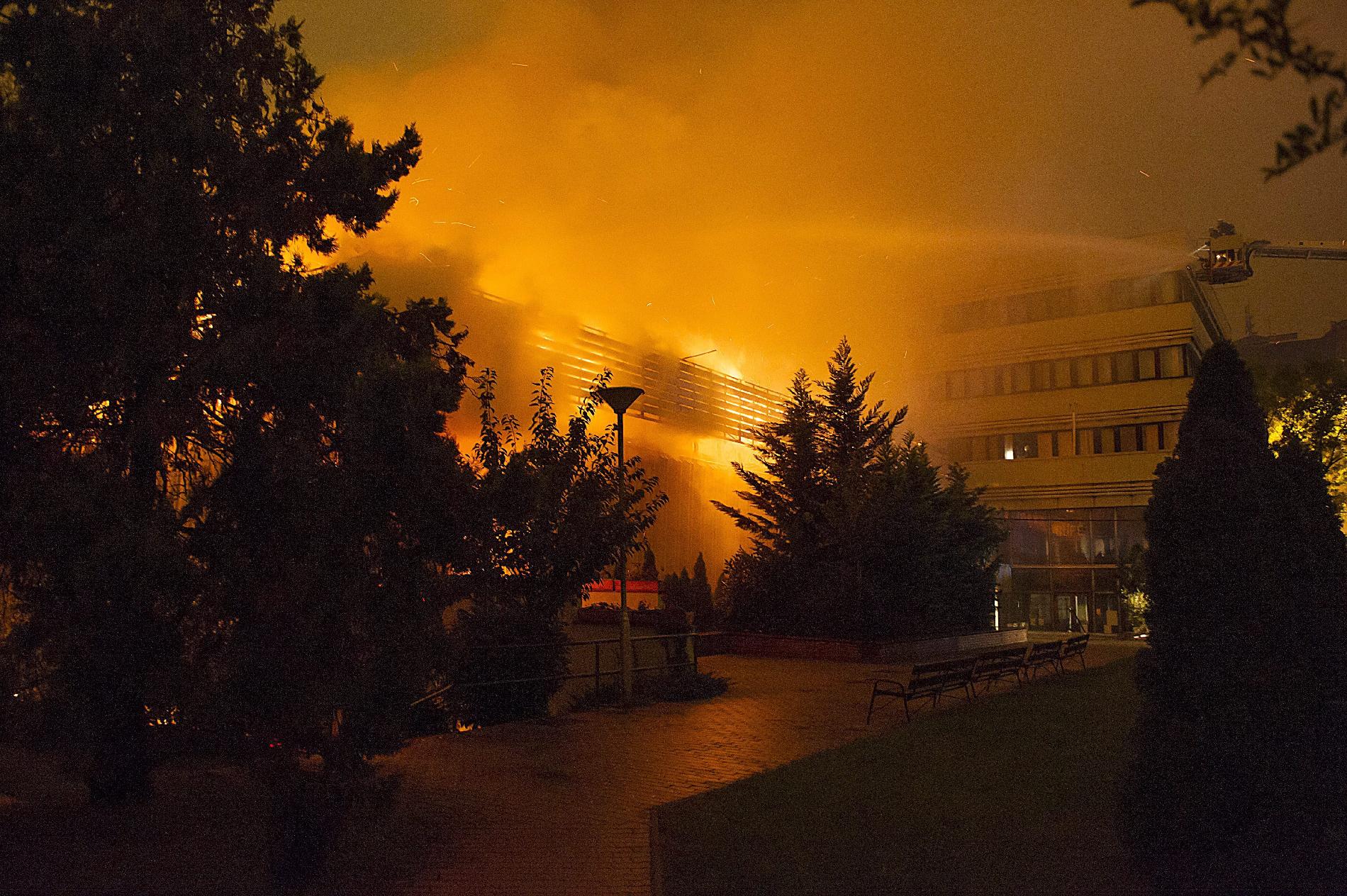 Leégett egy román kórház intenzív osztálya