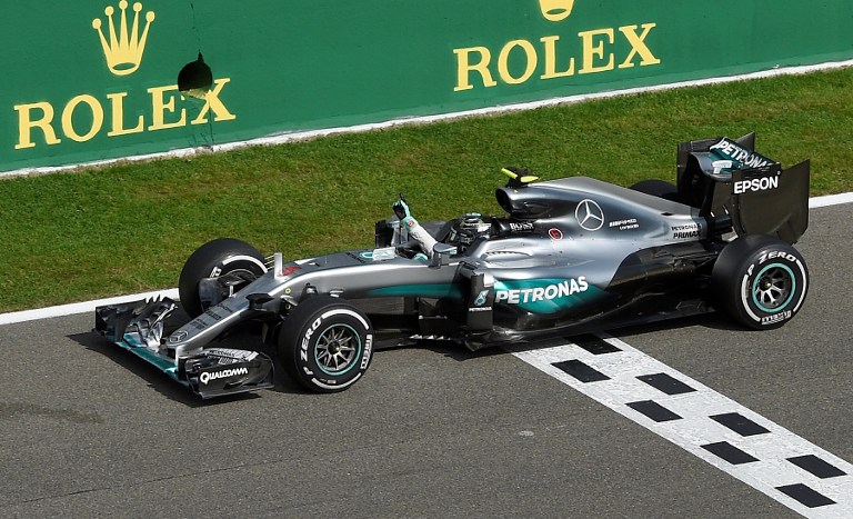Nico Rosberg ért elsőként célba Belgiumban, ezzel 9 pontra csökkentette hátrányát, a vb-pontversenyt vezető csapattársa, Lewis Hamilton mögött